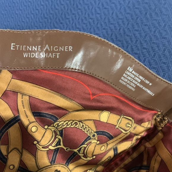 Etienne Aigner Wide Shaft Riding Boots - Picture 7 of 10